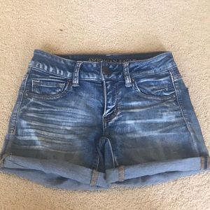American Eagle midi shorts